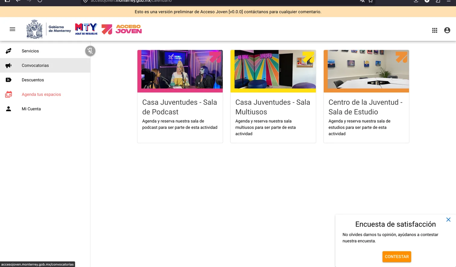 Vista 1 de Acceso Joven